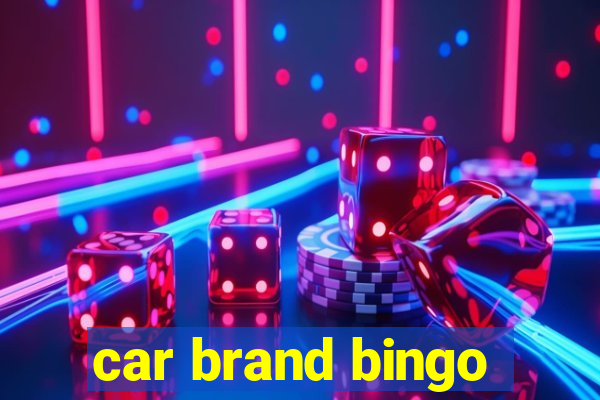 car brand bingo